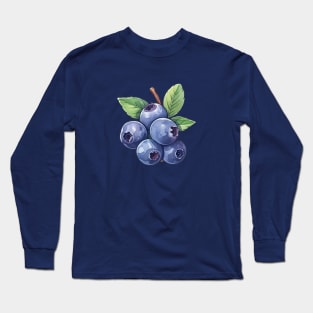 Blueberry Art Long Sleeve T-Shirt